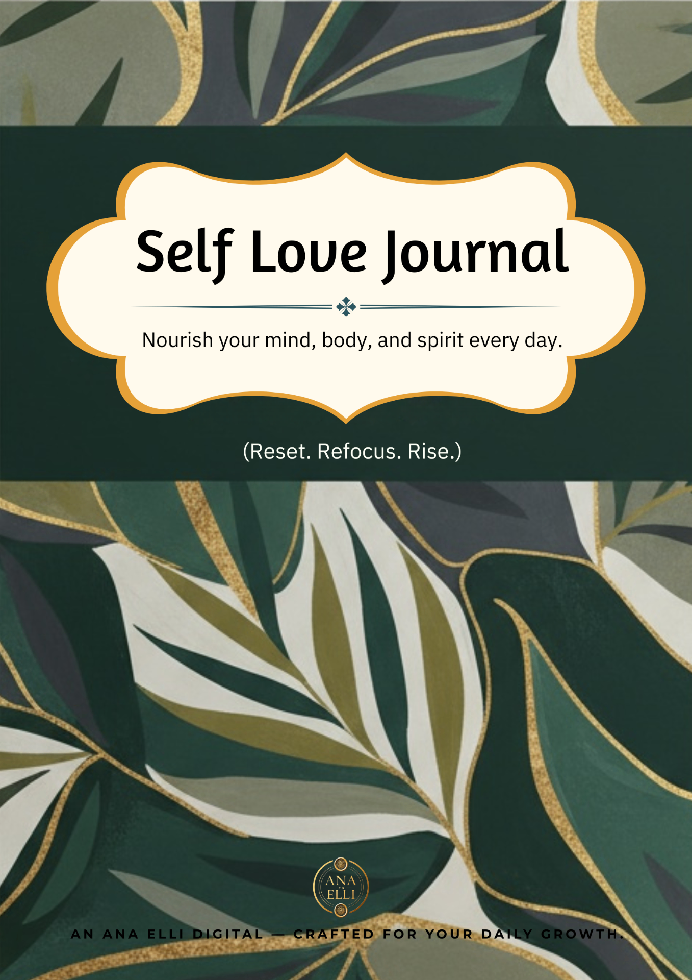 Self Love Journal — Rooted Press journal cover